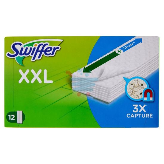 SWIFFER XXL PANNI CATTURAPOLVERE RICARICA 12 PANNI