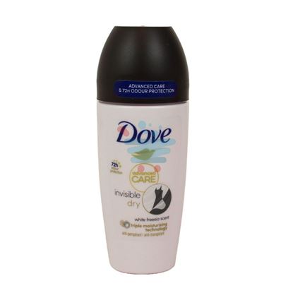 DOVE DEODORANTE ROLL ON 72H INVISIBLE DRY 50 ML