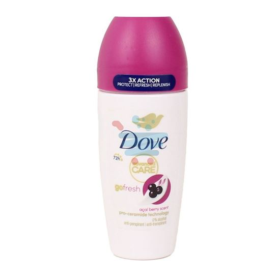 DOVE DEODORANTE ROLL-ON ANTITRASPIRANTE GO FRESH ACAI BERRY & WATERLILY SCENT 50ML