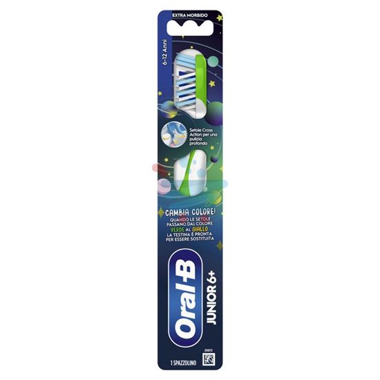 ORAL B SPAZZOLINO DENTI JUNIOR 6+ EXTRA MORBIDO