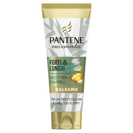 PANTENE PRO-V MIRACLES FORTI E LUNGHI BALSAMO CON BAMBÙ E BIOTINA 200ML
