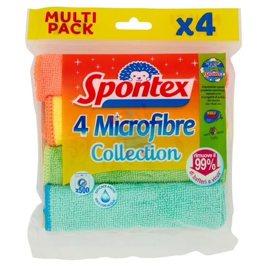 SPONTEX MULTI PACK MICROFIBRE 4PZ