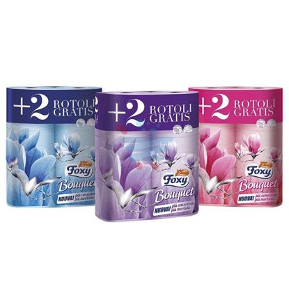 FOXY CARTA IGIENICA 4+2 BOUQUET