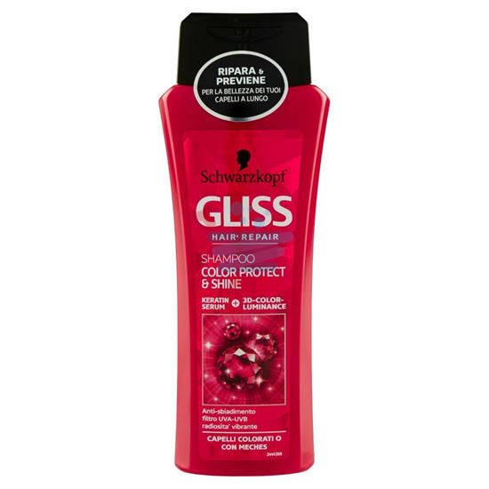 GLISS HAIR REPAIR SHAMPOO COLOR PROTECT & SHINE 250 ML