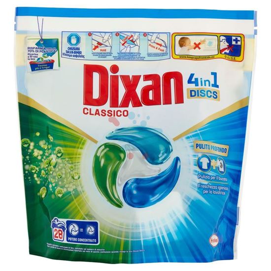 DIXAN DISCS 4IN1 LAVATRICE CLASSICO 28 CAPSULE