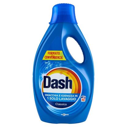 DASH DETERSIVO LIQUIDO CLASSICO 40 LAV. 1,8LT