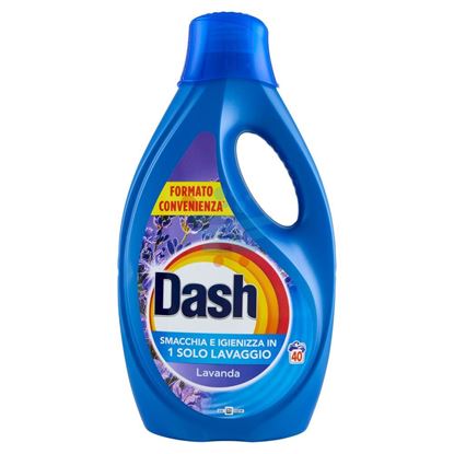 DASH DETERSIVO LIQUIDO LAVANDA 40 LAV. 1,8LT