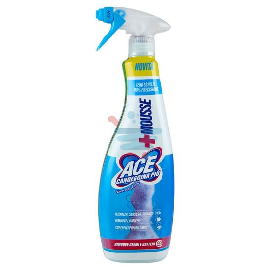 ACE CANDEGGINA PIU' +MOUSSE FRESCO PROFUMO 690ML