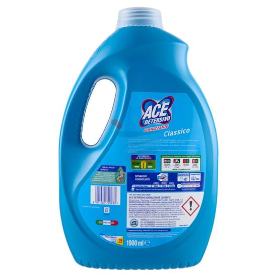 ACE DETERSIVO IGIENIZZANTE CLASSICO 38 LAV. 1,9L