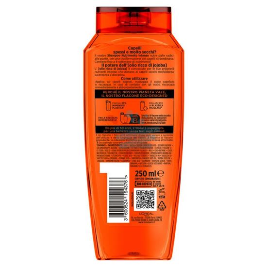 ELVIVE SHAMPOO OLIO STRAORDINARIO DI JOJOBA NUTRIMENTO INTENSO CAPELLI SECCHI 250 ML