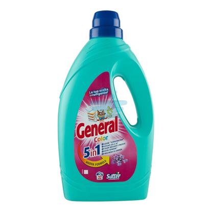 GENERAL DETERSIVO LIQUIDO COLOR 5IN1 32 LAVAGGI 1440ML