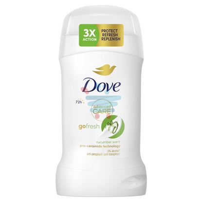 DOVE DEO STICK GO FRESH 72H CETRIOLO 50ML