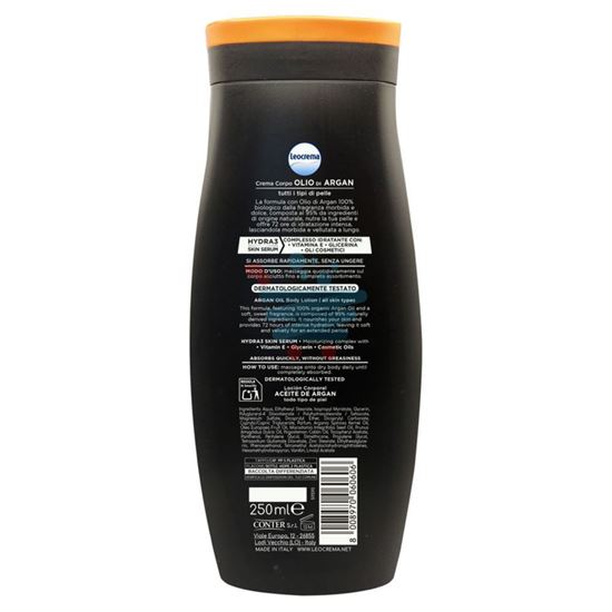 LEOCREMA FLUIDA CREMA CORPO OLIO DI ARGAN 250 ML