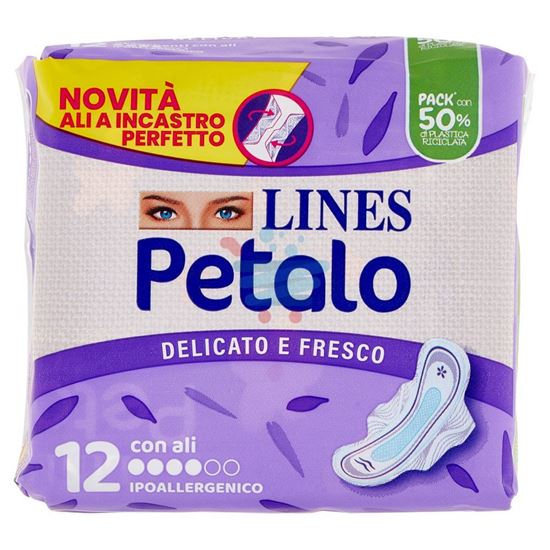 LINES PETALO BLU CON ALI ULTRASOTTILE 12PZ