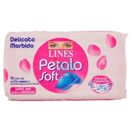 LINES PETALO SOFT CON ALI SOTTILE 16PZ