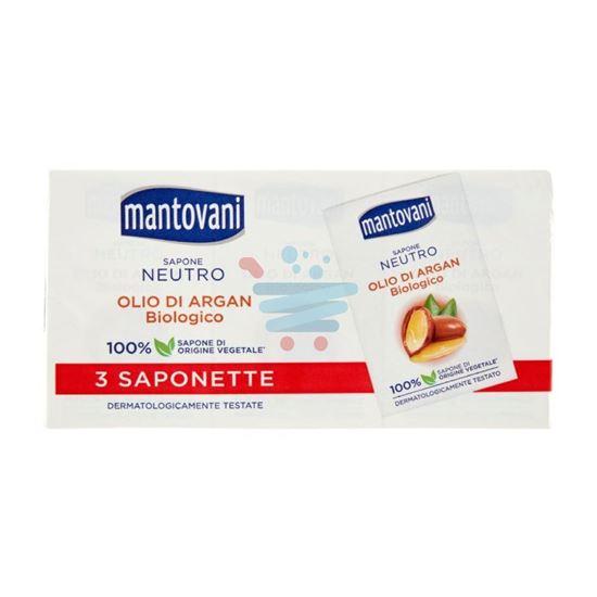 MANTOVANI SAPONETTE ARGAN 3PZ