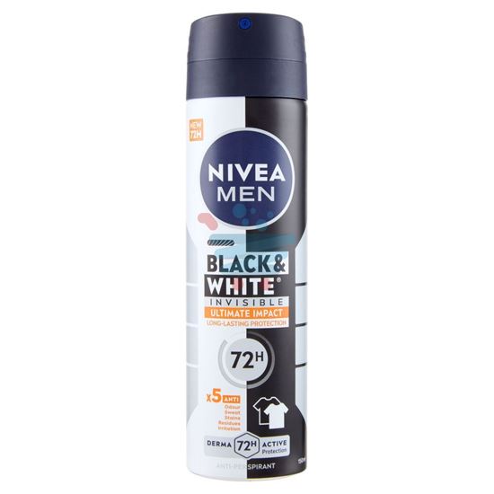 NIVEA MAN BLACK&WHITE INVISIBLE DEO SPRAY 150ML