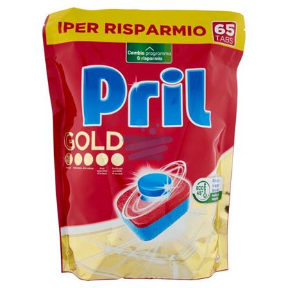 PRIL GOLD TABS 10 AZIONI 65PZ