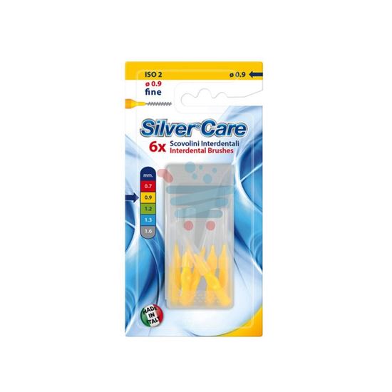 SILVER CARE SCOVOLINO INTERDENTALE FINE 6 PZ 0.9mm