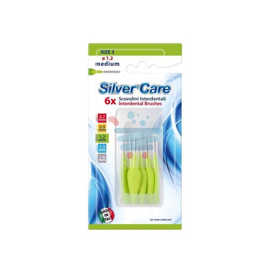 SILVER CARE SCOVOLINO INTERDENTALE MEDIUM 6PZ 1.2 mm