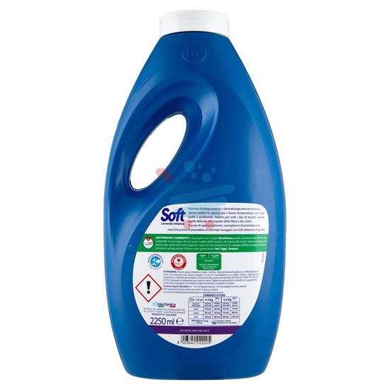 SOFT DETERSIVI LAVATRICE LIQUIDO LAVANDA 2,25LT 50LAV