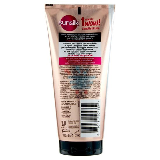 SUNSILK WOW! SCINTILLE DI LUCE 180ML