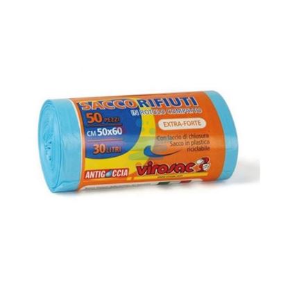 VIROSAC SACCO CELESTE 50X60 50PZ
