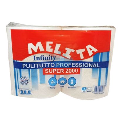 MELITA BOBINA DI CARTA PROFESSIONALE MULTIUSO 2 PEZZI