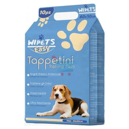 WIPETS EASY TAPPETINI PET EASY 60X90CM 10PEZZI