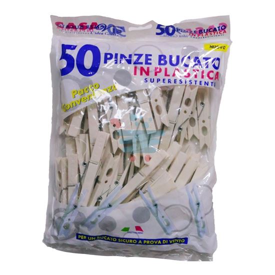 CASAVIP MOLLETTE IN BUSTA PLASTICA BIANCA 50PZ