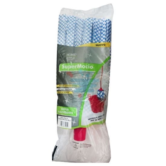 HOME STYLE MOCIO STAMPATO BLU