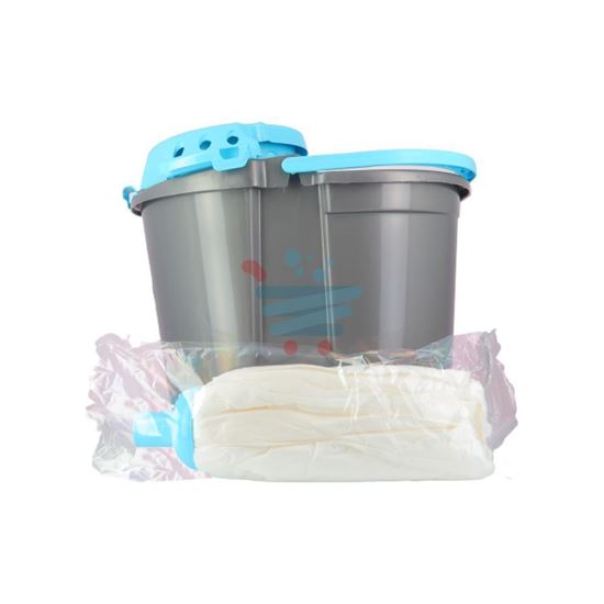 HOME STYLE SECCHIO COMPLETO GRIGIO 4PZ