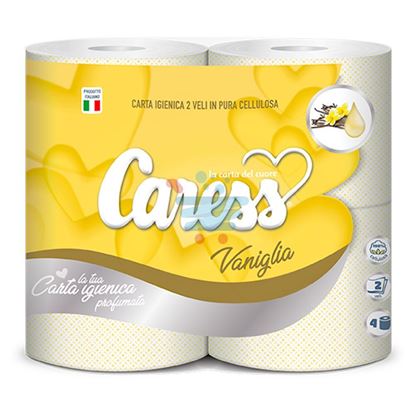 CARESS VANIGLIA CARTA IGIENICA 4 ROTOLI
