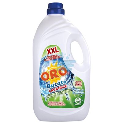 ORO DETERSIVO BUCATO ZAGARA E COLONIA BUCATO 4 LT