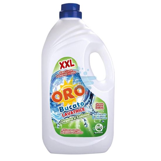 ORO DETERSIVO BUCATO ZAGARA E COLONIA BUCATO 4 LT