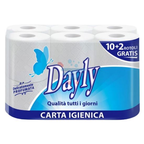 DAYLY CARTA IGIENICA 12 ROTOLI