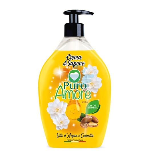 PURO AMORE CREMA DI SAPONE ARGAN E CANNELLA 750ML