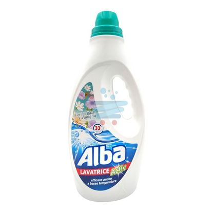 Detersivo lavatrice Alba con profumo di Vaniglia e Fiori di Bach