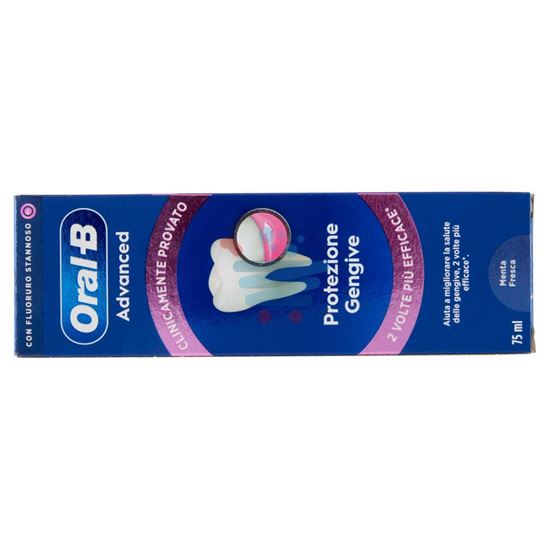 ORAL-B ADVANCED DENTIFRICIO PROTEZIONE GENGIVE MENTA FRESCA 75ML