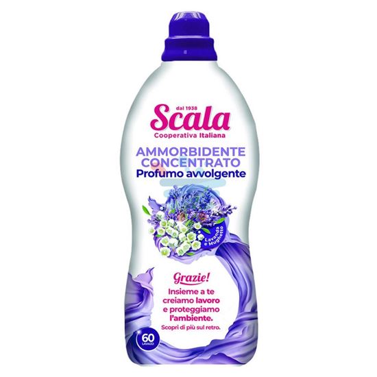 SCALA AMMORBINDETE CONCENTRATO LAVANDA  1,5LT 60 LAVAGGI
