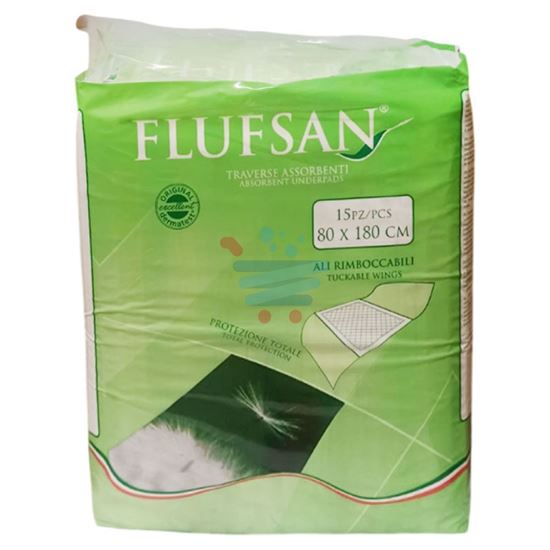 FLUFSAN TRAVERSE CM 80X180 SALVA MATERASSO 15 PEZZI