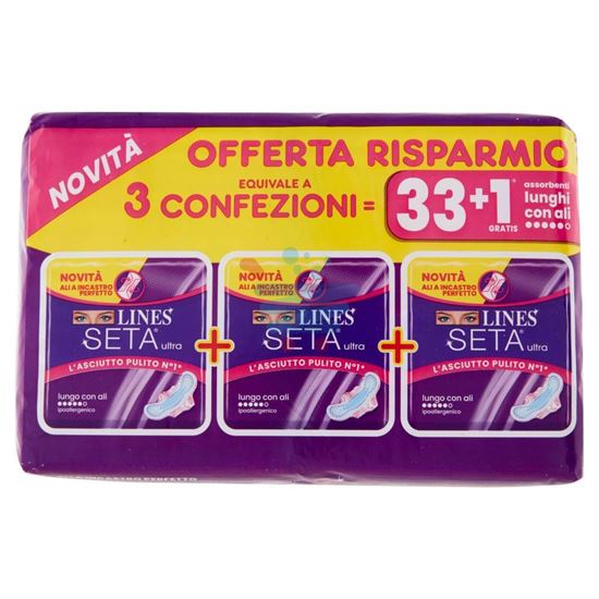 LINES SETA ULTRA TRIO LUNGO CON ALI 34PZ