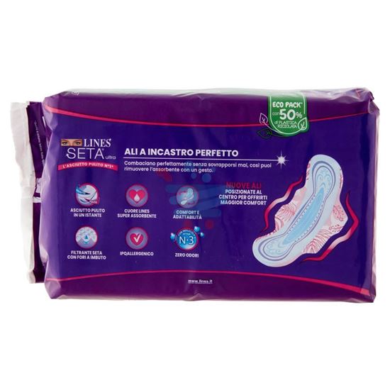 LINES SETA ULTRA TRIO LUNGO CON ALI 34PZ