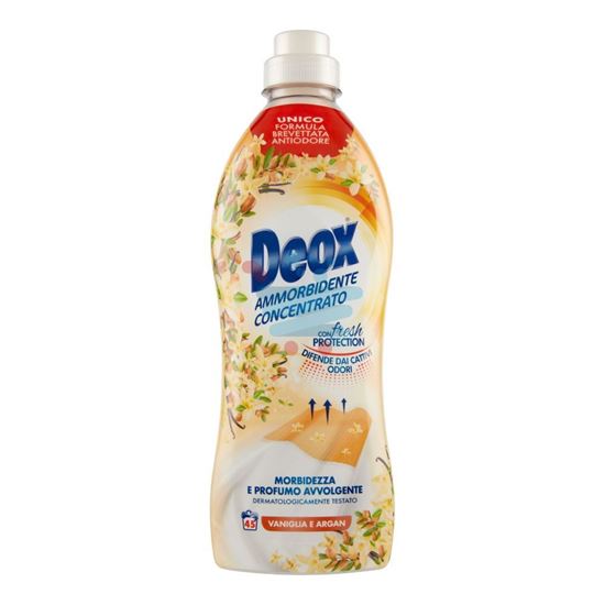 DEOX AMMORBIDENTE CONCENTRATO LAVATRICE VANIGLIA E ARGAN 45 LAVAGGI 900 ML