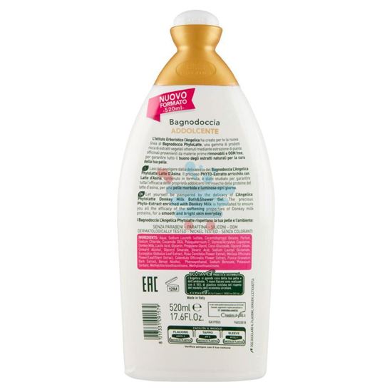 L'ANGELICA PHYTOLATTE BAGNODOCCIA LATTE D'ASINA ADDOLCENTE 520 ML