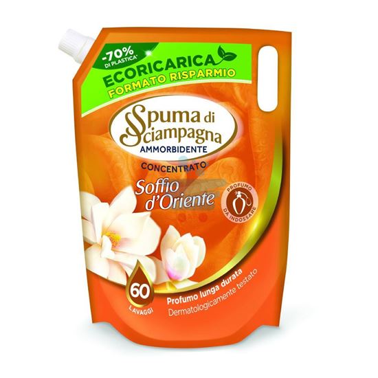SPUMA DI SCIAMPAGNA AMMORBIDENTE ECORICA GOLD ORIENTAL 60 LAVAGGI 1.2LT