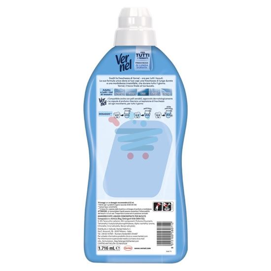VERNEL AMMORBIDENTE CONCENTRATO BLU OXYGEN 78 LAVAGGI 1716 ML
