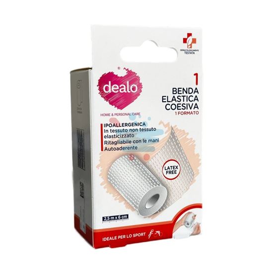DEALO BENDA ELASTICA COESIVA 2,5MTX6CM