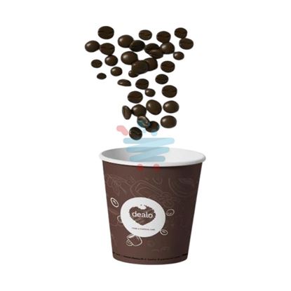 Dealo Bio Coffee Marrone 75ml 50pz bicchierini carta biodegradabili Carollo Detersivi