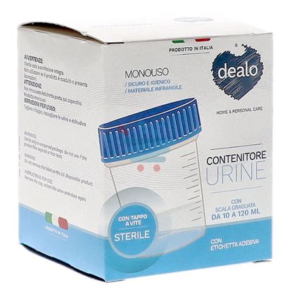 Contenitore per urine Dealo da 120ml con tappo a vite Carollo Detersivi